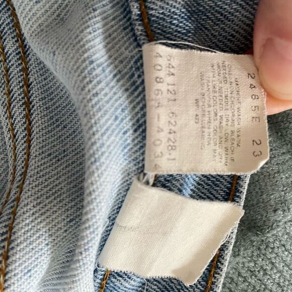 Vintage 90s Levi’s Silver Medal Light Wash Jeans 38 x 32 - Picture 9 of 12